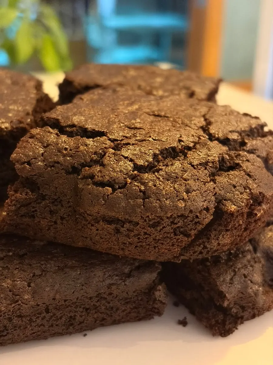 Brownie casero sin gluten